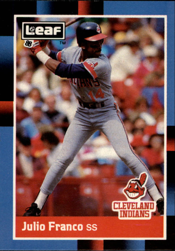 1988 Leaf/Donruss Baseball Cards       071      Julio Franco